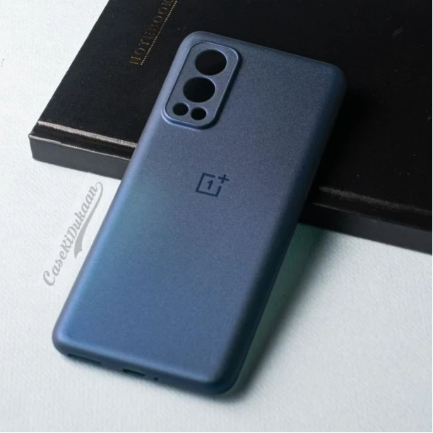 Ultra Thin Case For Oneplus Nord 2 Transparent Blue Color