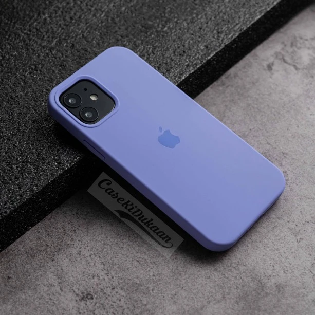 Lavender Silicon Case For iPhone 12 mini