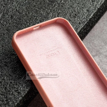 Light Pink Silicon Case For iPhone 13 Pro