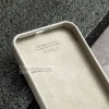White Silicon Case For iPhone 13