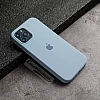Light Blue Silicon Case For iPhone 16 Pro Max