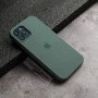 Midnight Green Silicon Case For iPhone 13 Pro