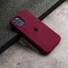 Wine Red Silicon Case For iPhone 13 Pro Max