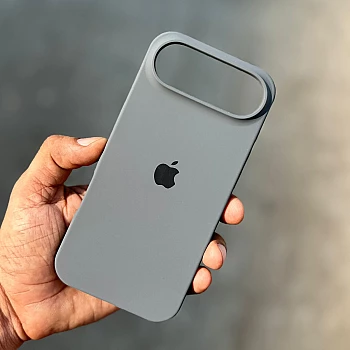 Dark Grey Silicon Case For iPhone 17 Air
