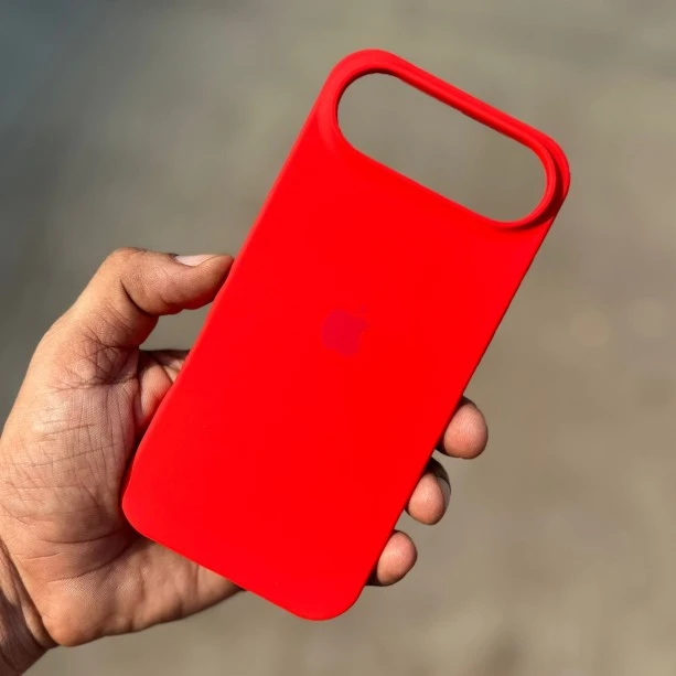 Red Silicon Case For iPhone 17 Air