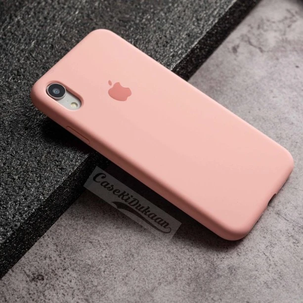Light Pink Silicon Case For iPhone XR