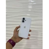 White Silicon Case For iPhone 16