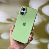 Light Green Silicon Case For iPhone 16 Plus