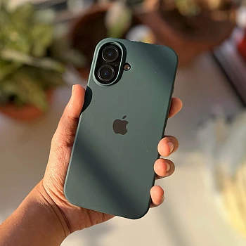 Russian Blue Silicon Case For iPhone 17