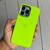 Silicon case with metal buttons for iPhone 13 Pro Max sports green