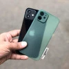 Slim Transparent Ultra Thin Case For iPhone 12 Green Color