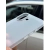 Ultra Thin Semi Transparent Case for iPhone 17 – White | Sleek & Minimal Cover