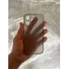 Grey Slim Transparent Ultra Thin Case For iPhone 15 Pro