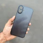 Black Slim Transparent Ultra Thin Case For iPhone 16