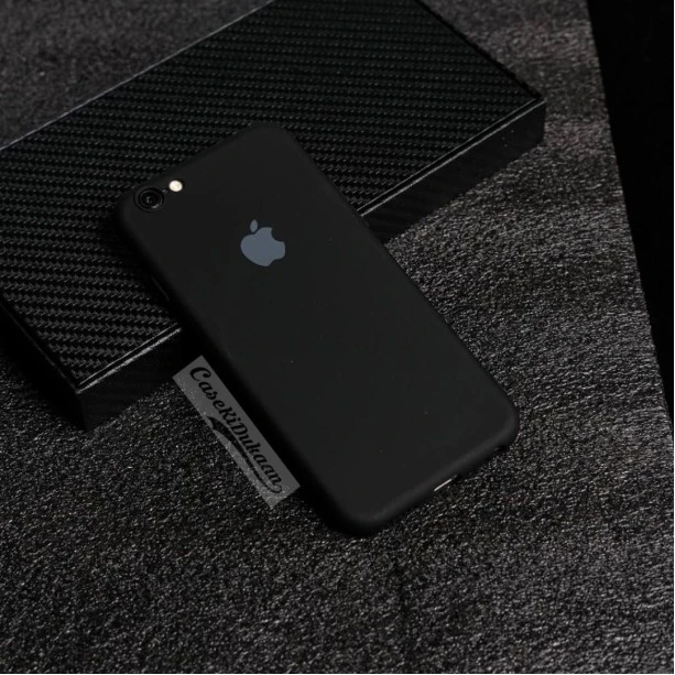 Soft Flexible Rubber Case For iPhone 6 plus - 6s plus Black