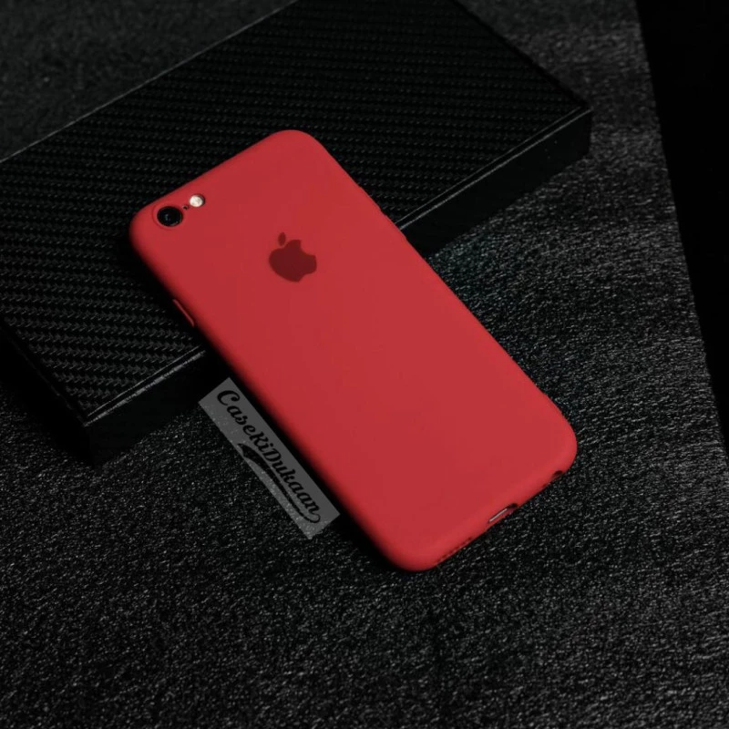 Soft Flexible Rubber Case For iPhone 6-6s Hot Pink