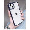Black Bumper Shockproof Case For iPhone 14 Pro