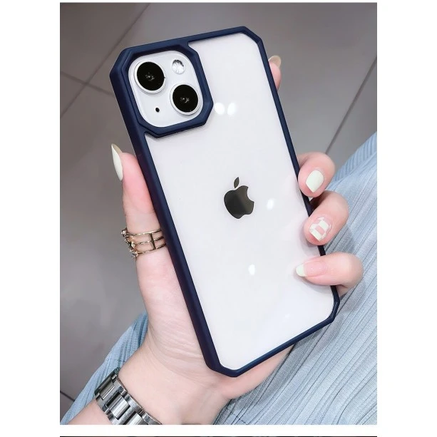 Black Bumper Shockproof Case For iPhone 14 Pro Max