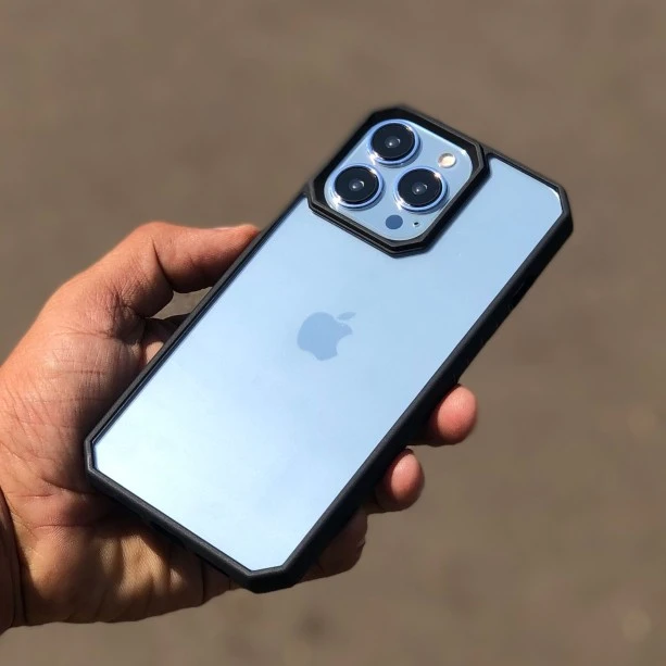 Black Bumper Shockproof Case For iPhone 14 Pro Max