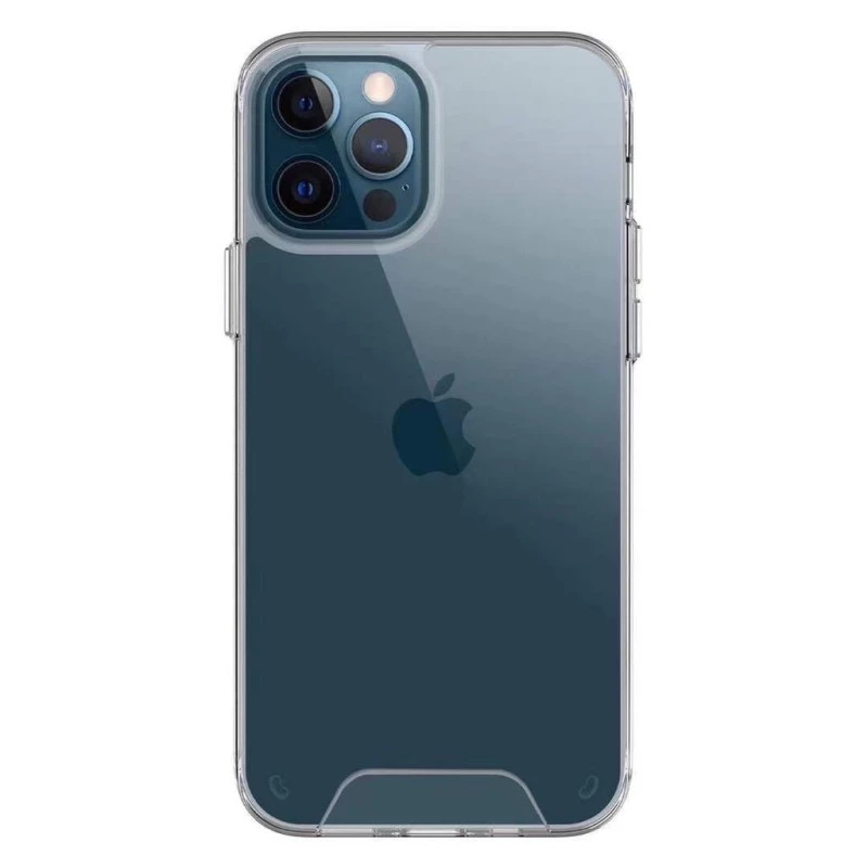 Hybrid Transparent Shockproof Case For iPhone 14 Pro With Smooth Button Technology