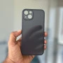 Black Slim Transparent Ultra Thin Case For iPhone 14