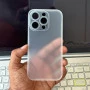 White Slim Transparent Ultra Thin Case For iPhone 16 Pro Max