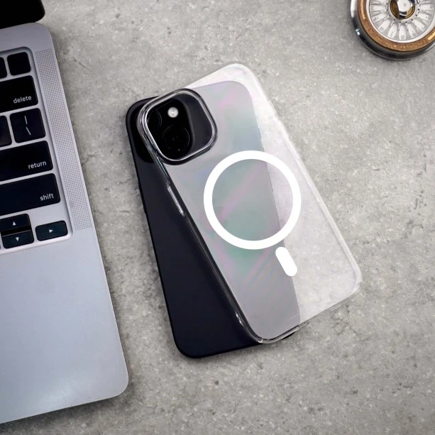 Anti Yellow Clear Case For iPhone 15 - MagSafe , Scratch Resistant