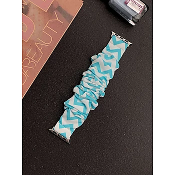 iWatch Strap For Girls Scrunchies Band Compatible With Apple Watch Series Ultra/8/SE/7/6/5/4/3/2/1 Design 108