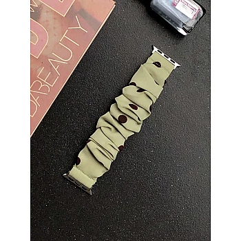 iWatch Strap For Girls Scrunchies Band Compatible With Apple Watch Series Ultra/8/SE/7/6/5/4/3/2/1  Design 119