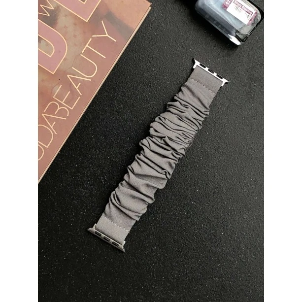 iWatch Strap For Girls Scrunchies Band Compatible With Apple Watch Series SE/7/6/5/4/3/2/1 For Size (38/40/41mm)  Design 122