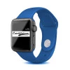 Olympic Blue iWatch Silicone Strap Compatible with Watch Series Se/7/6/5/4/3/2/1 Size: 38mm/40mm/41mm