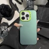 Frosted Solid Colour Shockproof Case for iPhone 14 Pro - Green