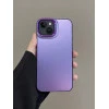 Frosted Solid Colour Shockproof Case for iPhone 14 Pro - Purple