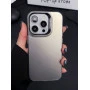 Frosted Solid Colour Shockproof Case for iPhone 14 Pro - Grey