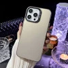 Frosted Solid Colour Shockproof Case for iPhone 14 Pro Max - Grey