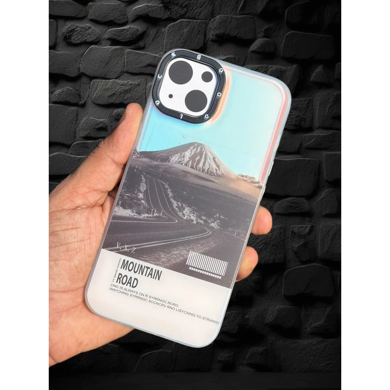 Holographic cover for iPhone 13 - Design 9