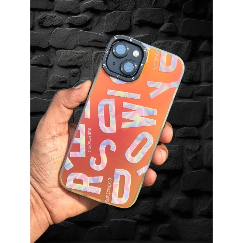Holographic cover for iPhone 14 - Design 6