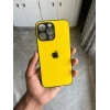 Yellow Glass Case for iPhone 13 Pro