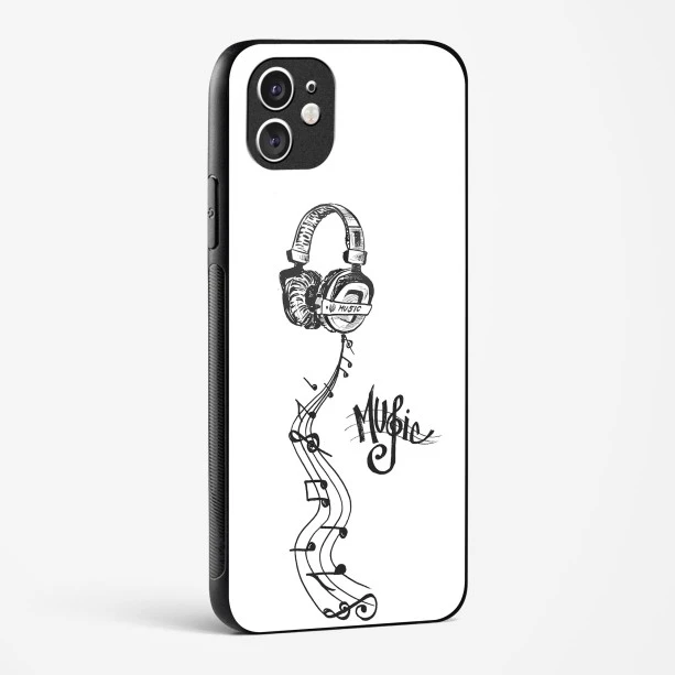 My Music Glass Case Phone Cover For iPhone 11