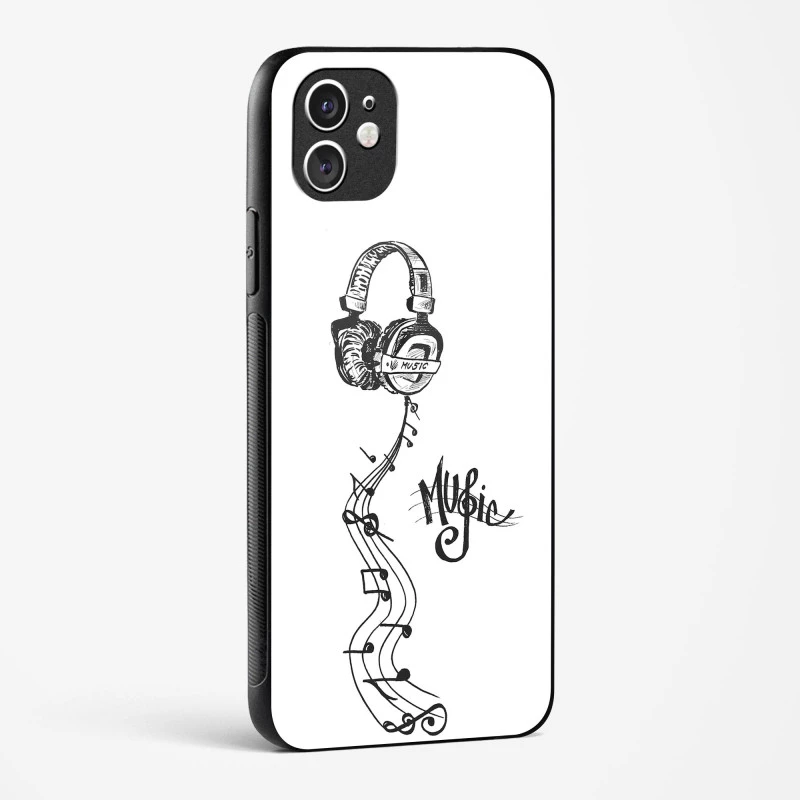 My Music Glass Case Phone Cover For iPhone 11