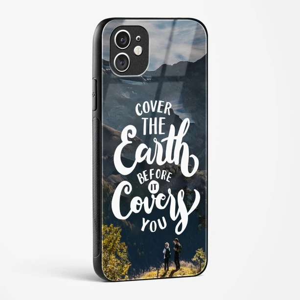 Travel Quote Glass Case Phone Cover For iPhone 11