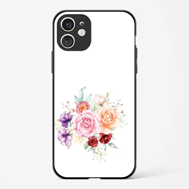 Flower Design Abstract 1 Glass Case Phone Cover For iPhone 11