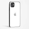 Pure White Glossy Glass Case for iPhone 11