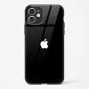 Rich Black Glossy Glass Case for iPhone 11