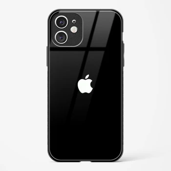 Rich Black Glossy Glass Case for iPhone 11