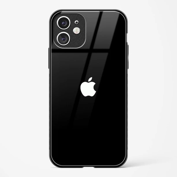 Rich Black Glossy Glass Case for iPhone 11