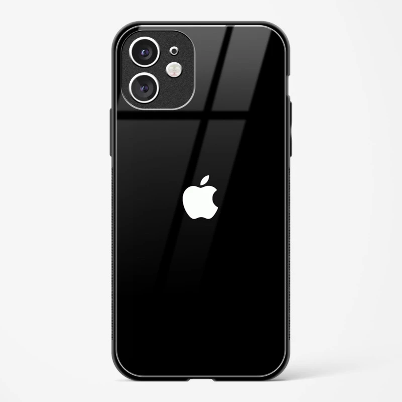 Rich Black Glossy Glass Case for iPhone 11