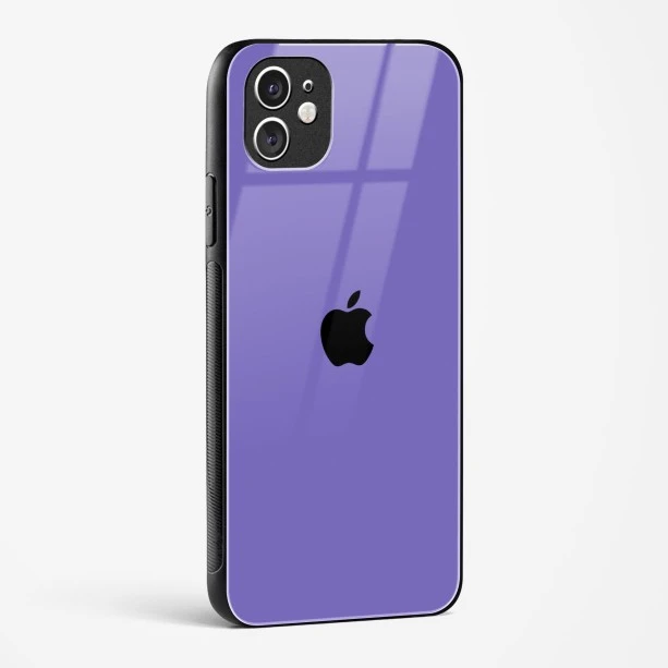 Purple Glass Case for iPhone 11