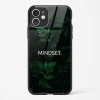 Mindset Quote Glass Case for iPhone 11