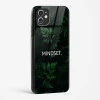 Mindset Quote Glass Case for iPhone 11